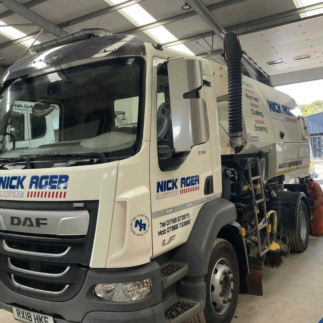 Road Sweeper Haulage, Aggregate and Landscaping supplies